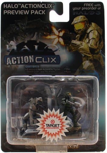 Halo ActionClix Master Chief & Arbiter Figure Preview Pack by Wizkids [並行輸入品]