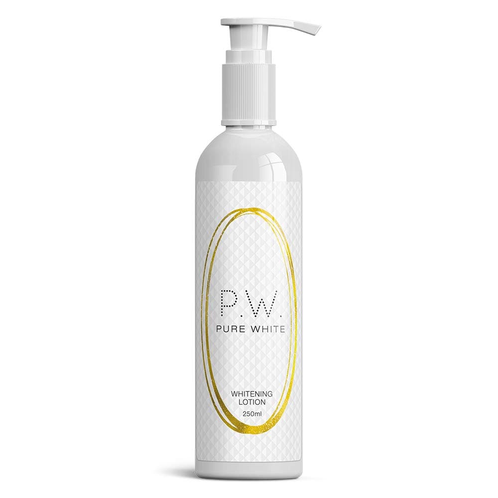 PURE WHITE WHITENING BODY LOTION SKIN WHITENER NOURISHING LIGHT FAIRER SKIN