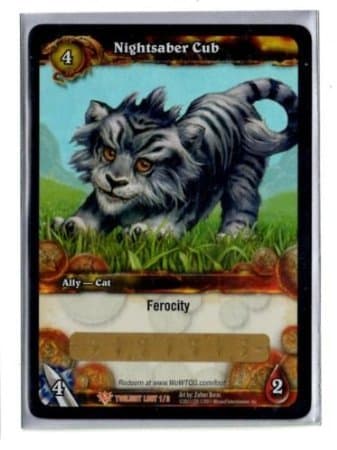 5Star-TD World of Warcraft Nightsaber Cub Twilight Loot Wow