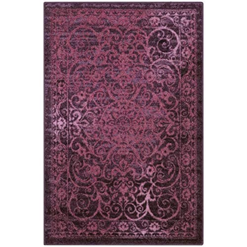 Maples Rugs Area Rug - Pelham 5 X 7 Large Area Rugs Made In Usa] For Living Room, Bedroom, And Dining Room, Wineberry