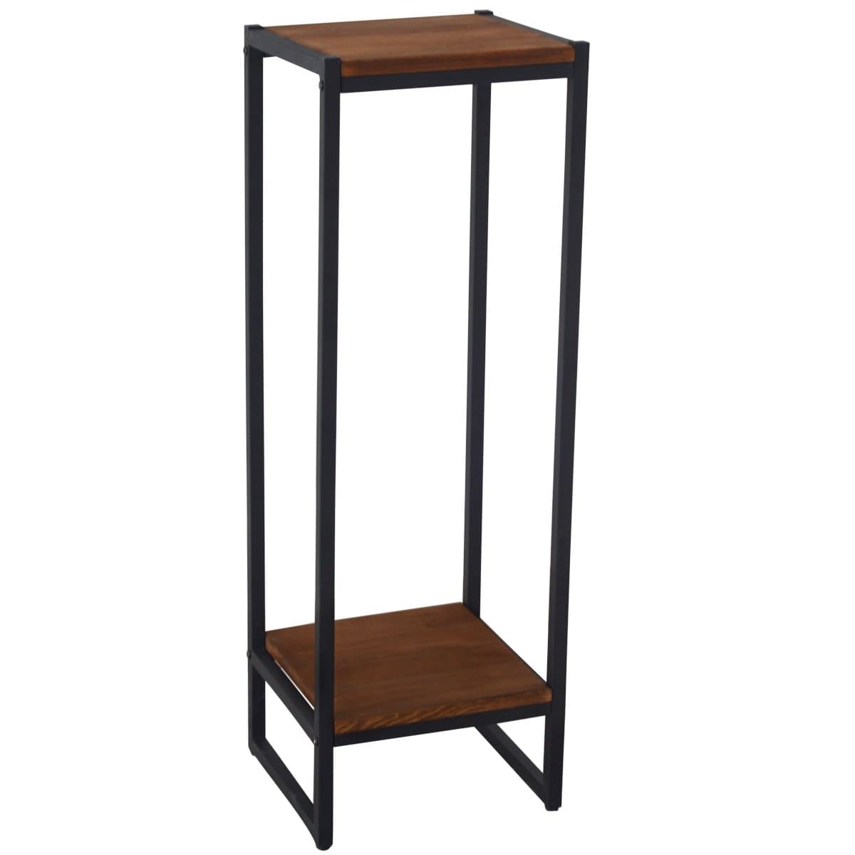 H&B LuxuriesIron & Wood Dismountable Plant Stand Wood Shelf Display Shelf IRWS1629h