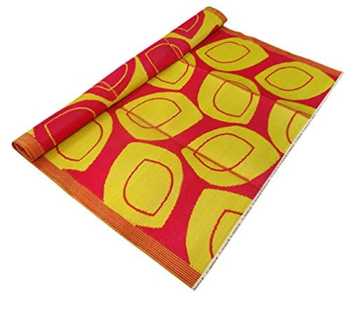 Indoor Rug Rag Home Decor Floor Mat Indian Material Polypropylene Plastic Fabric Long Mat Washable Handmade Rug Rag Beach Mat Free Shipping 6 FT X 6 FT Long Mat