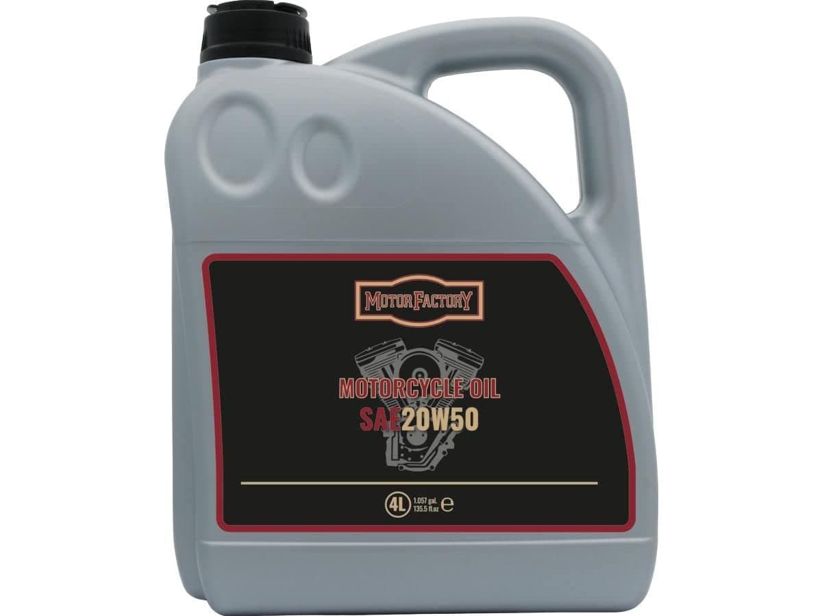 SAE 20W50 Mineral Oil (4 Liters) for H-D