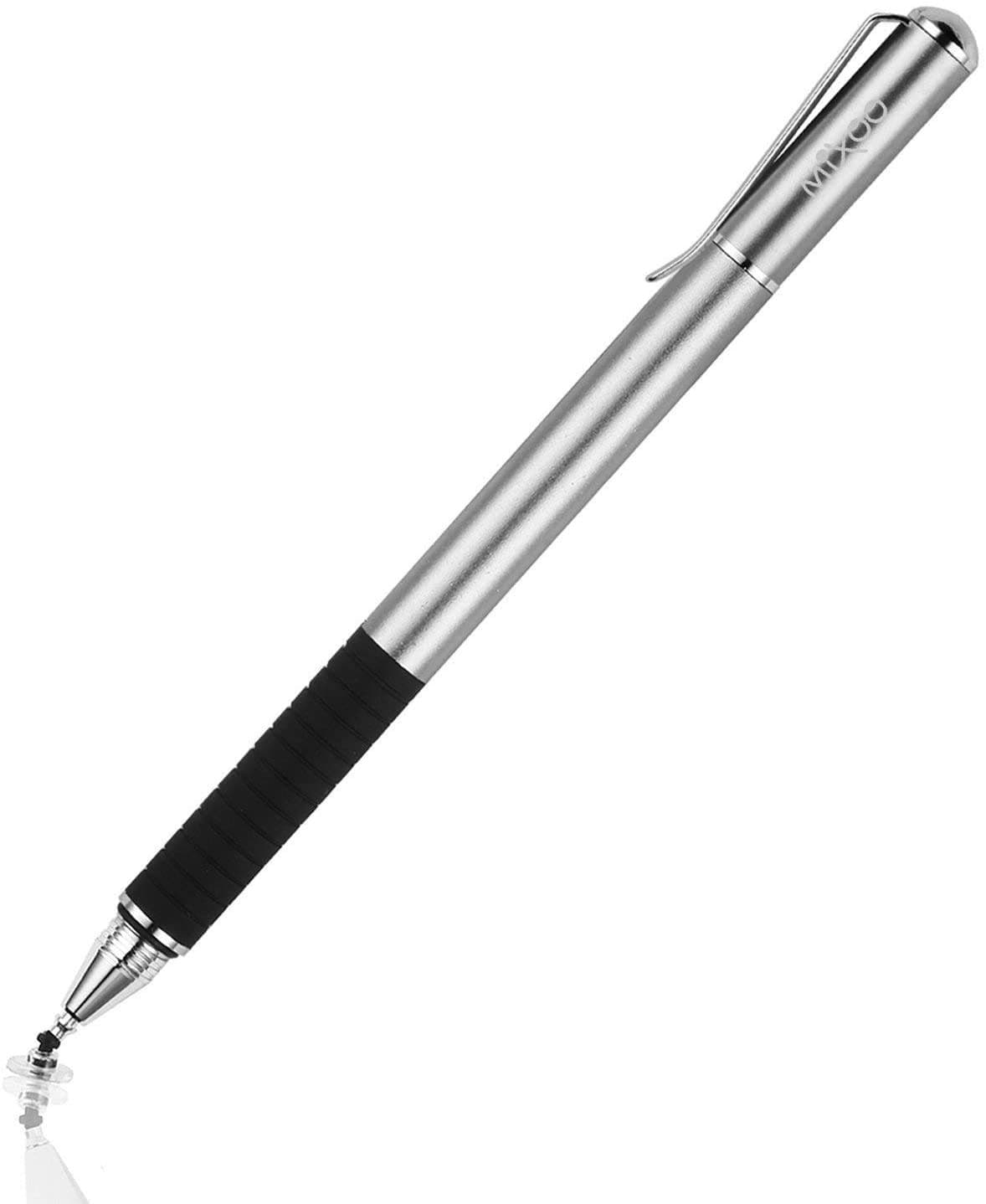 - Stylus Pen for Touchscreen, 2-in-1 Disc and Fiber Tip Sensitivity and Precision, Stylus for iPad, iPhone Tablet Phone Chromebook All Touch Screens Devices