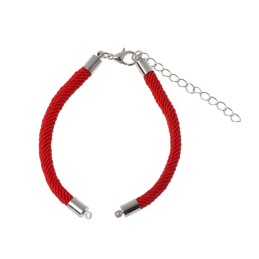 Meiqqm Good Luck Handmade Red String Bracelet Wristband DIY Kabbalah for Jewelry Making