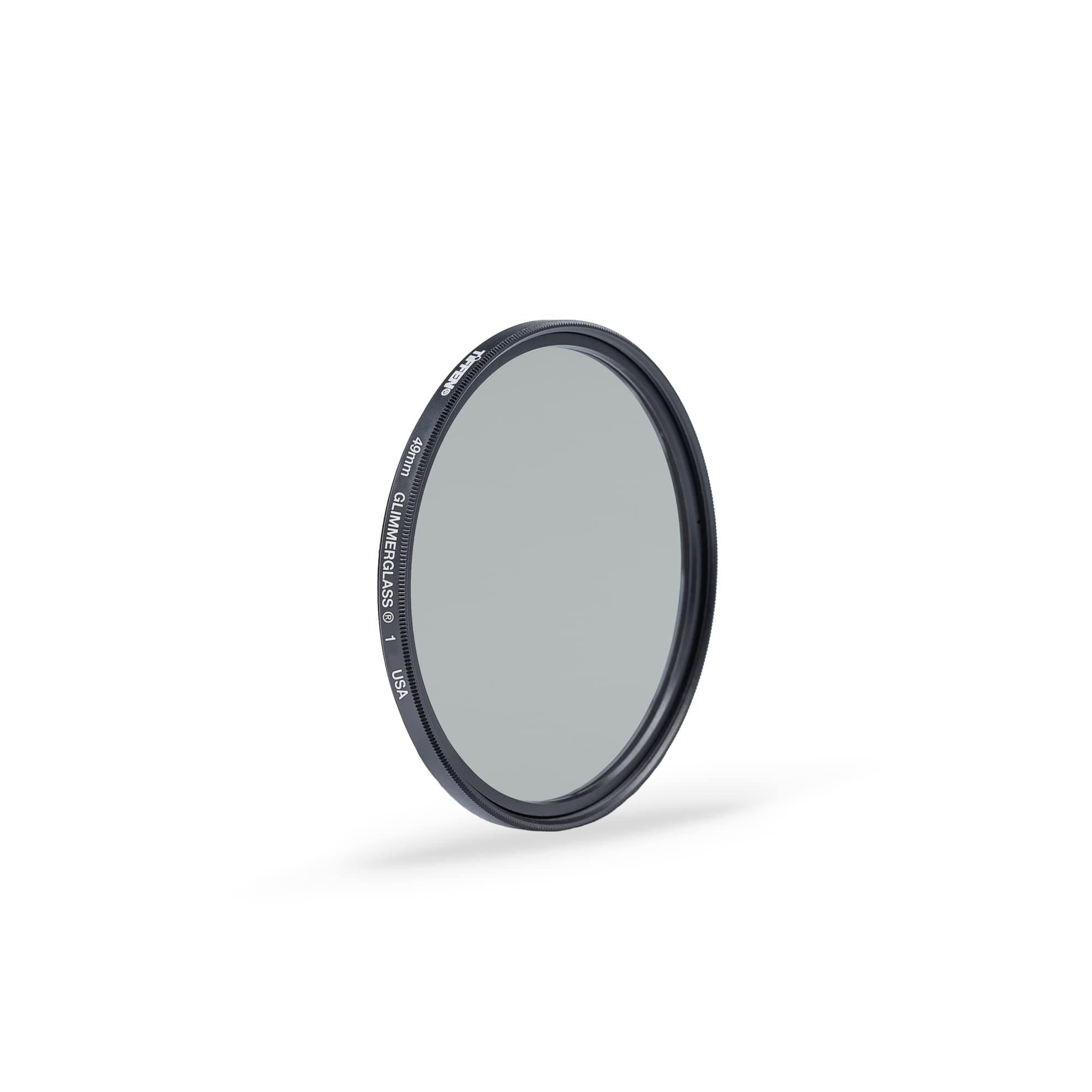 Tiffen 49mm Glimmerglass 1 Filter|Glimmerglass Filter|Ultra Slim|Dreamy Cinematic Effect Camera for Portrait Photography/Video/Vlog
