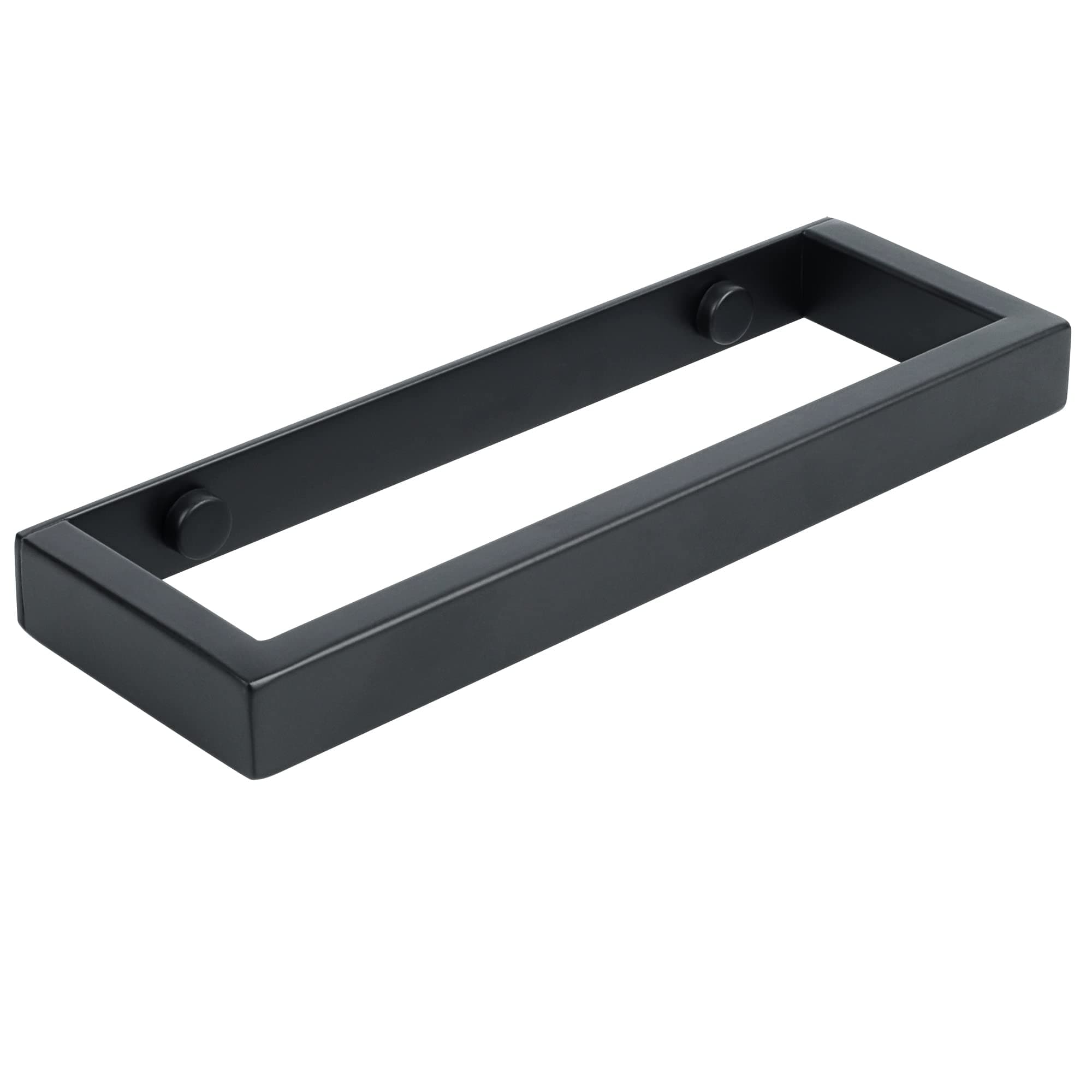 Alise 8-Inch Bathroom Towel Bar Towel Rail Towel Hanger Wall Mount with Screws or Super Glue,GJF020-B SUS304 Stainless Steel Matte Black