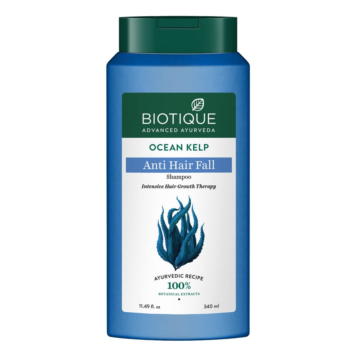 Biotique Bio Kelp Protein Shampoo for Falling Hair Intensive Regrowth Treatment, 340ml, multi
