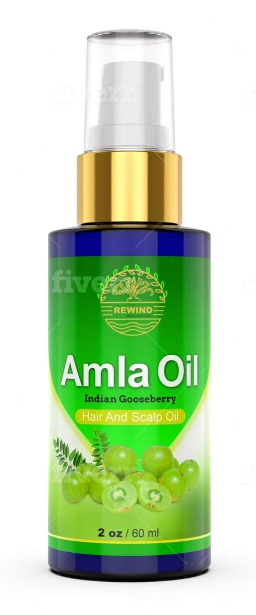 Amla Oil - Pure 100% Natural Amla Oil for Hair Growth, Helps With Premature Greying -Darkens Hair Naturally, Pump Spray