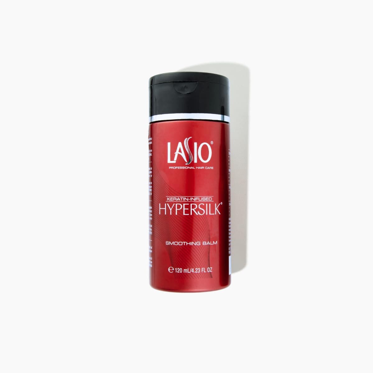 LASIO Keratin-Infused Hyper Silk Smoothing hair balm for hair – Heat Protectant, Frizz Eliminator, Adds Volume & Boosts Shine – Strengthens & Nourishes for All Hair Types – 4.23 Oz – Salon Quality