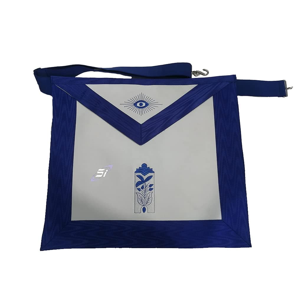Masonic regalia blue lodge officer apron Junior warden,14x16