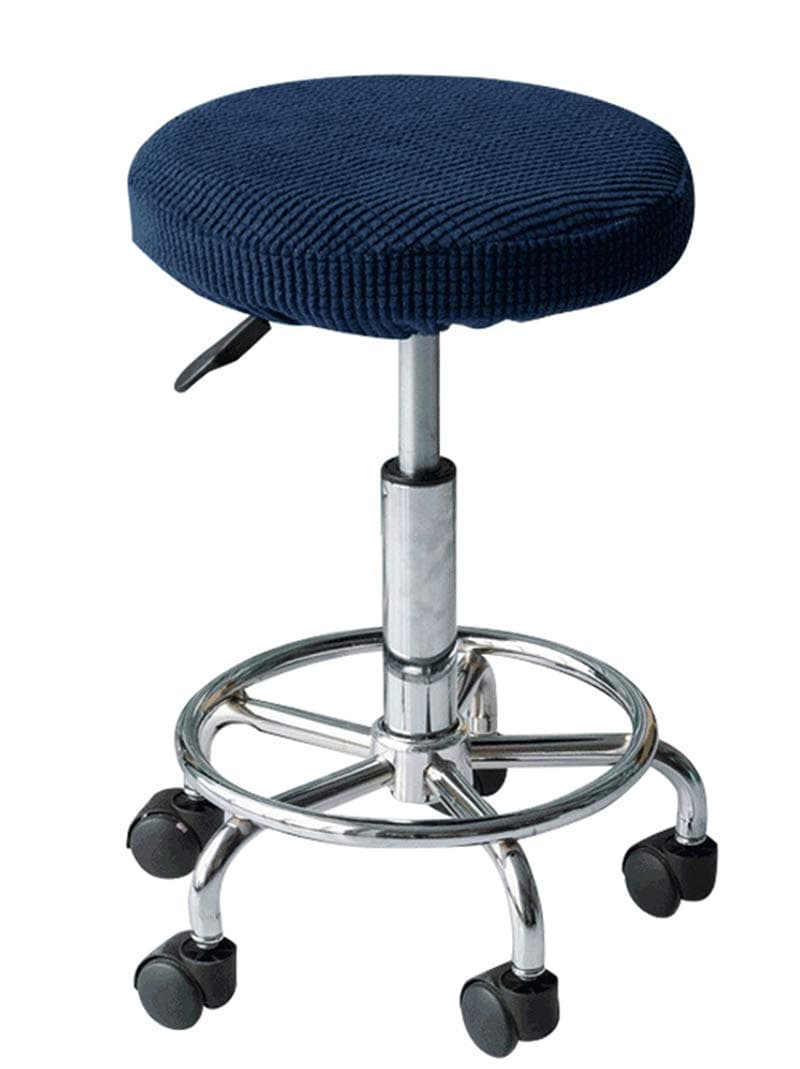 YJZQ Round Stool Cover Nonslip Soft Stretch Bar Stool Chair Seat Cover Cushion Slipcover Chair Seat Protector for Stool Diameter 12-15 inch