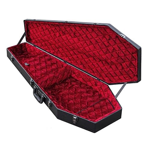 Model G-185R Electric Guitar Case Red Velvet Interior
