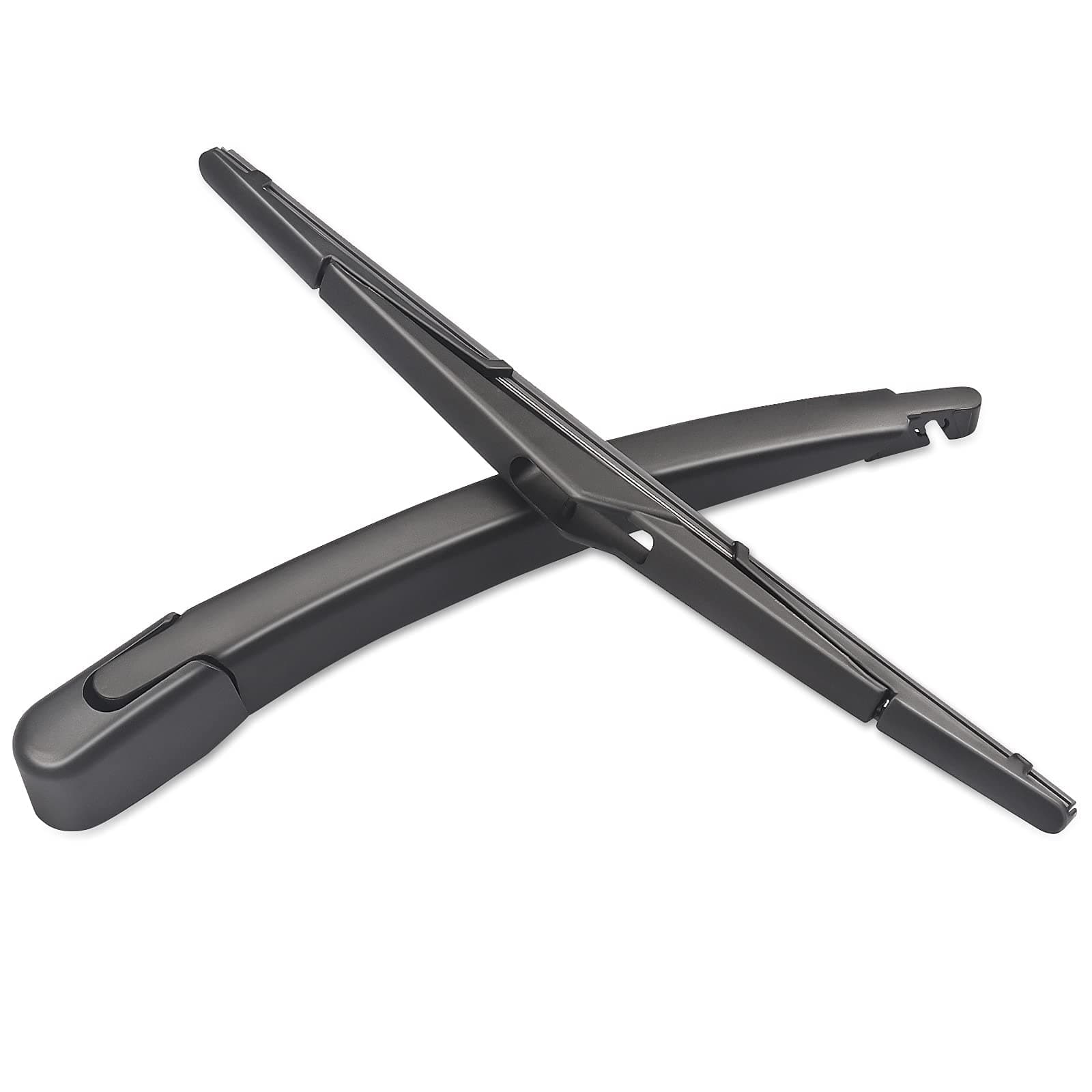 JunweiRear Wiper Arm Blade, Replacement for Ford Fiesta 2009-2014 - ZOFFI Back Windscreen Wiper Assembly Replacement - All Season Natural Rubber Cleaning Window