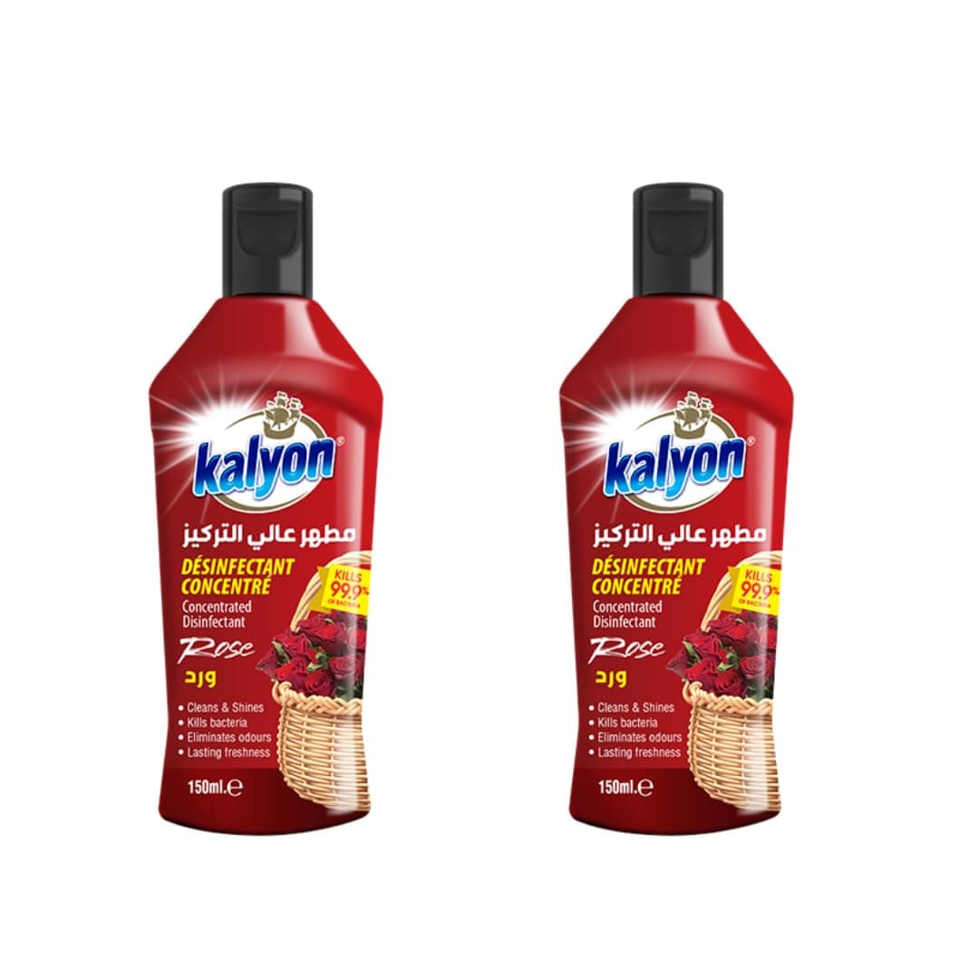 Kalyon Concentrated Liquid Cleaner Rose 150 ML Pack Of 2