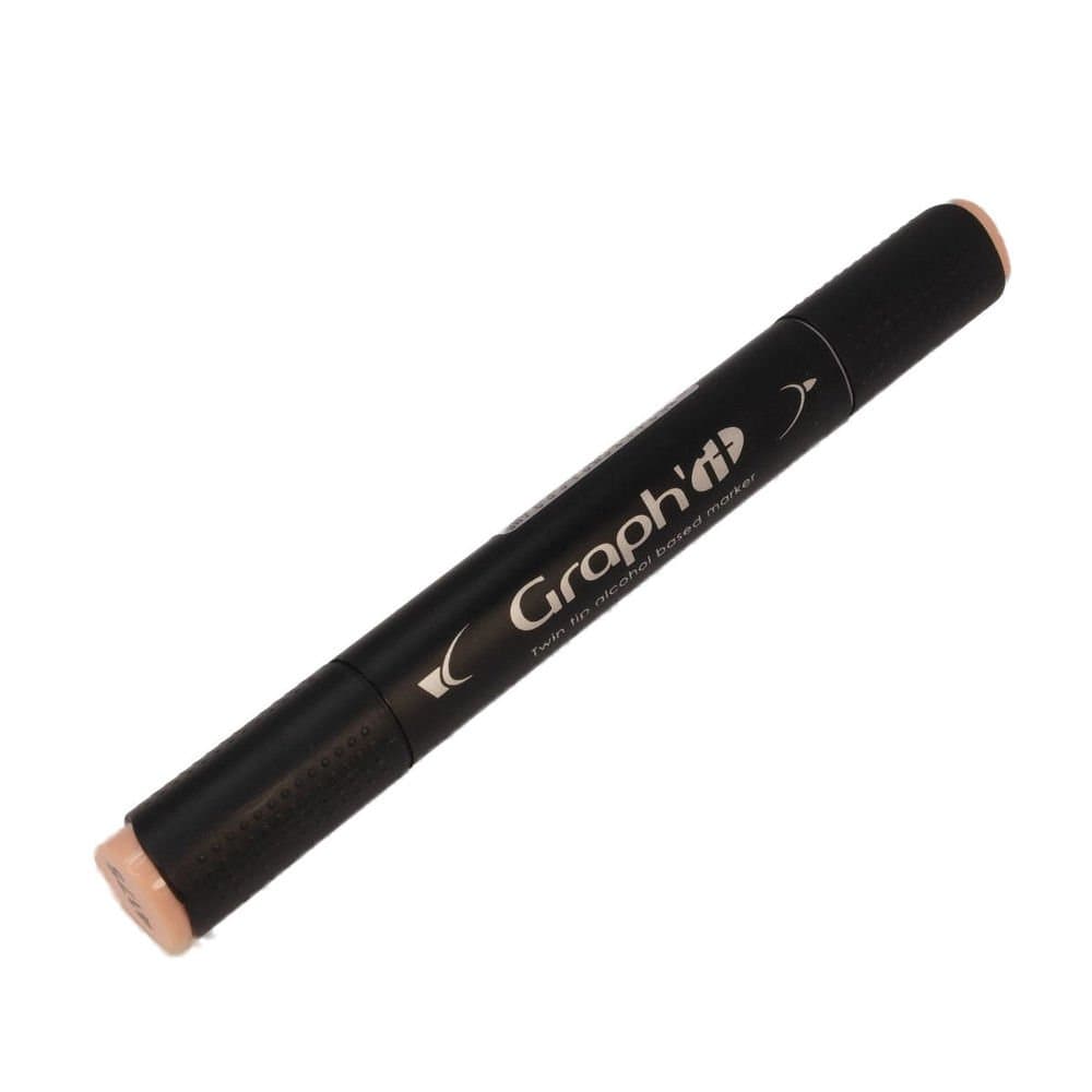 Graphit Twin Tip Alcohol Based Marker Pen - 4170 Light Caramel