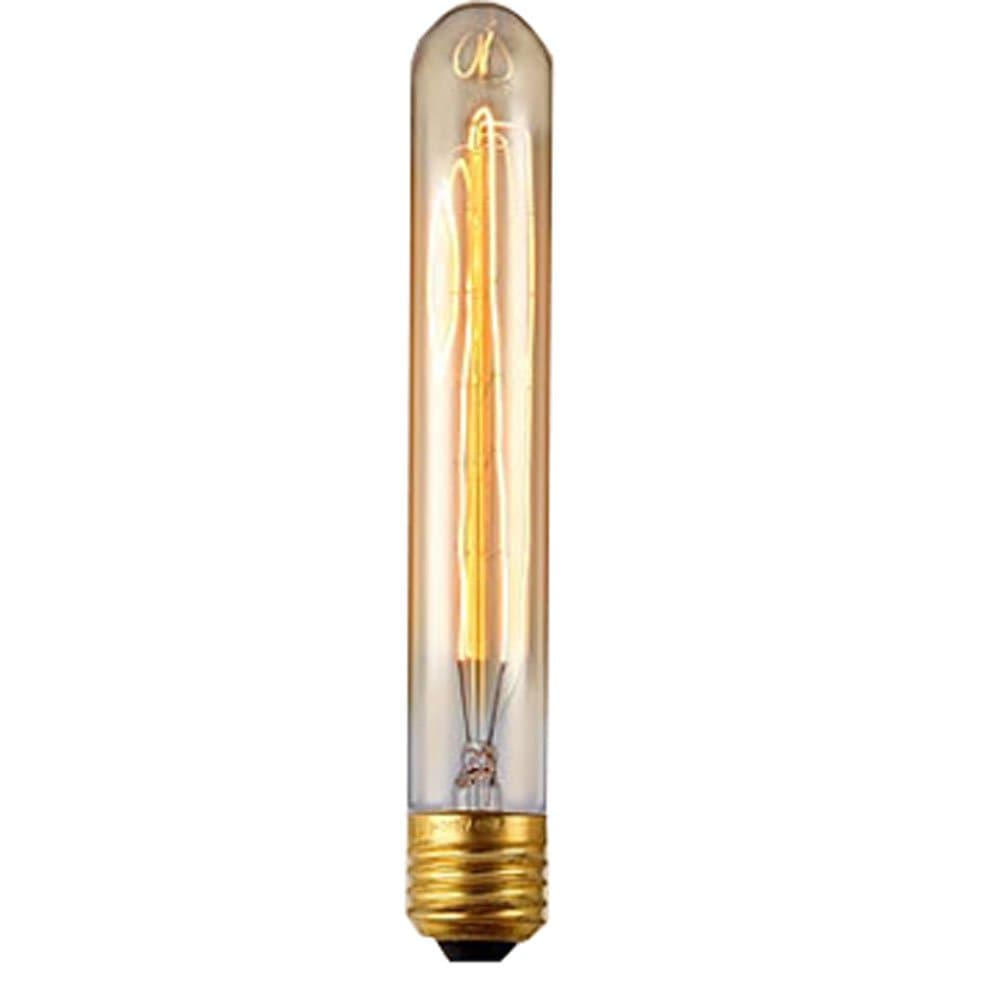 Vintage Edison Light Bulb Tungsten Filament Bulb Screw E27 T185-1 220V 40W [Energy Class A]