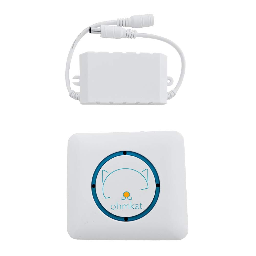 OhmKat Wireless Universal Video Doorbell Chime (Patent Pending) - for Use with Nest, Ring, August, Skybell, Simplisafe, Alula Compatible OhmKat Video Doorbell Power Supplies