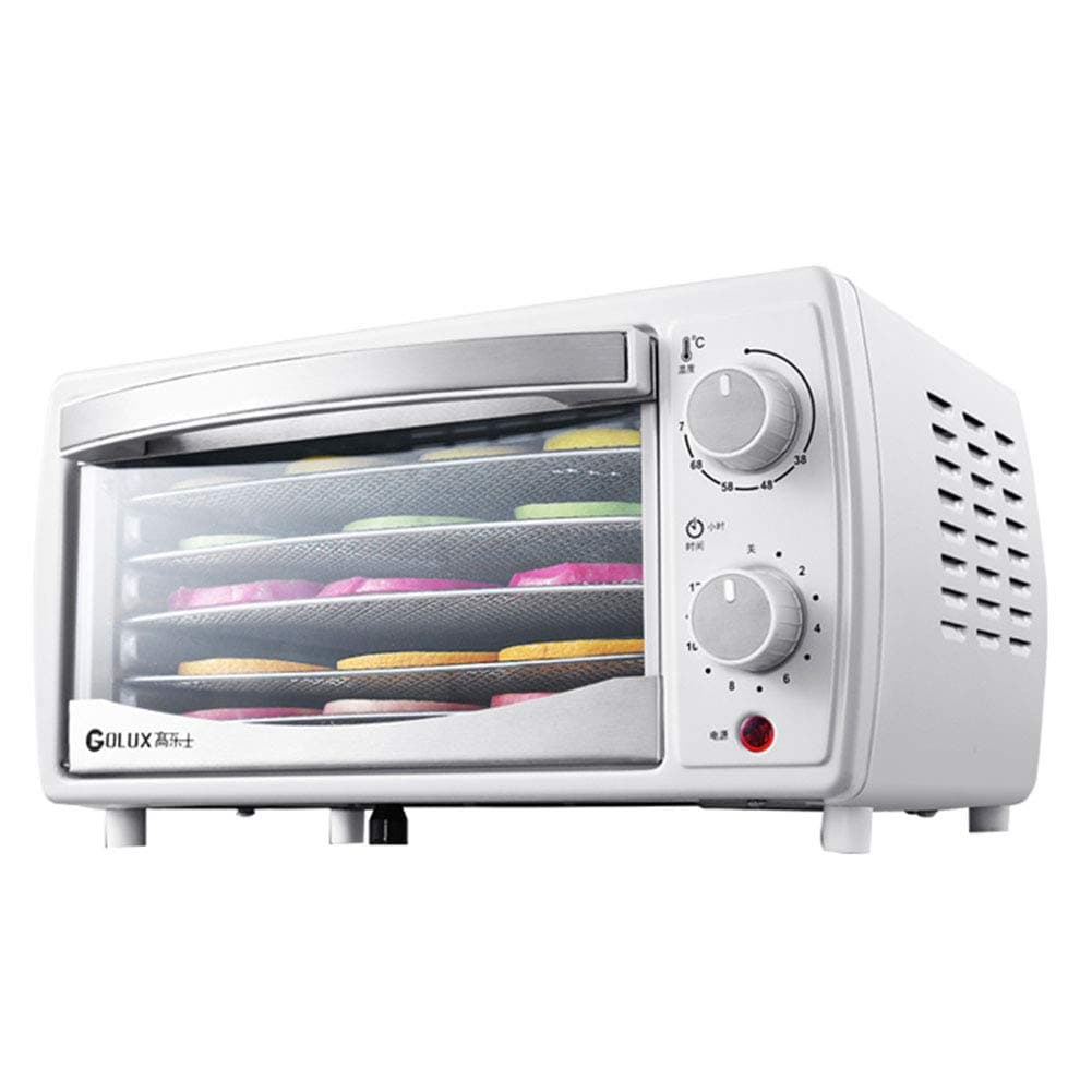 Food Dehydrator Machine - Easy Setup,Dryer for Jerky, Herb, Meat, Beef, Fruit and to Dry Vegetables | Over Heat Protection |5 Stainless Steel Trays