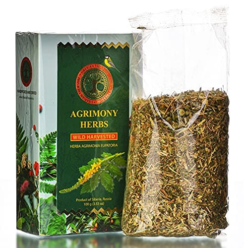 Siberian Agrimony Herbs, 3.53 OZ (100 Grams) - Agrimony Herbs Tea
