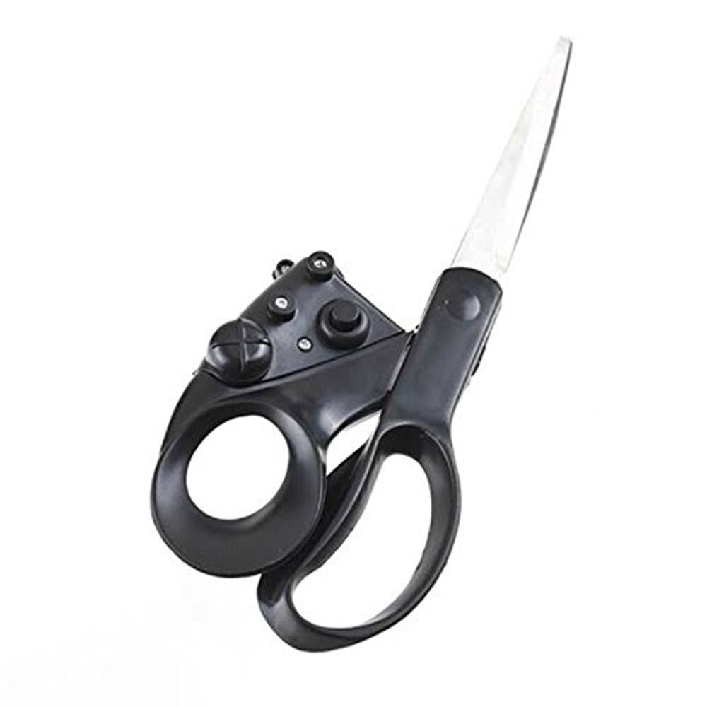 AWOEZ Laser Guided Fabric Scissors Cuts Fast Straight Easy