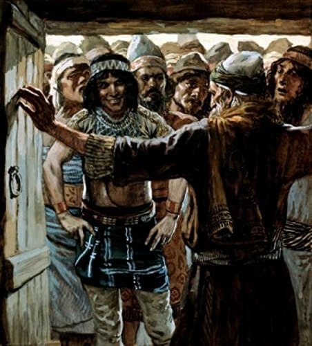 The Ephraimites Wish to Know the Levite, James Tissot (1836-1902 French) Poster Print (24 x 36)