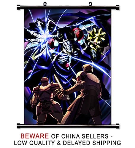 Overlord Anime Fabric Wall Scroll Poster (32 x 44) Inches