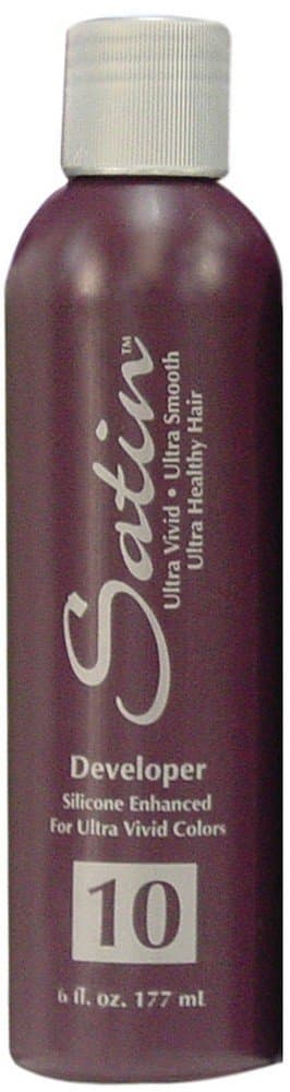 Satin SmoothHaircolor developer, 10 Volume, 6 Ounce