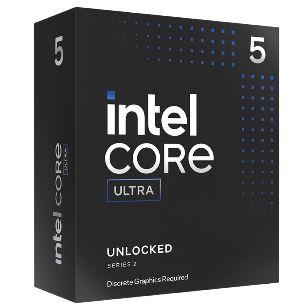 Core™ Ultra 5 Desktop Processor 245KF 14 cores (6 P-cores + 8 E-cores) up to 5.2 GHz