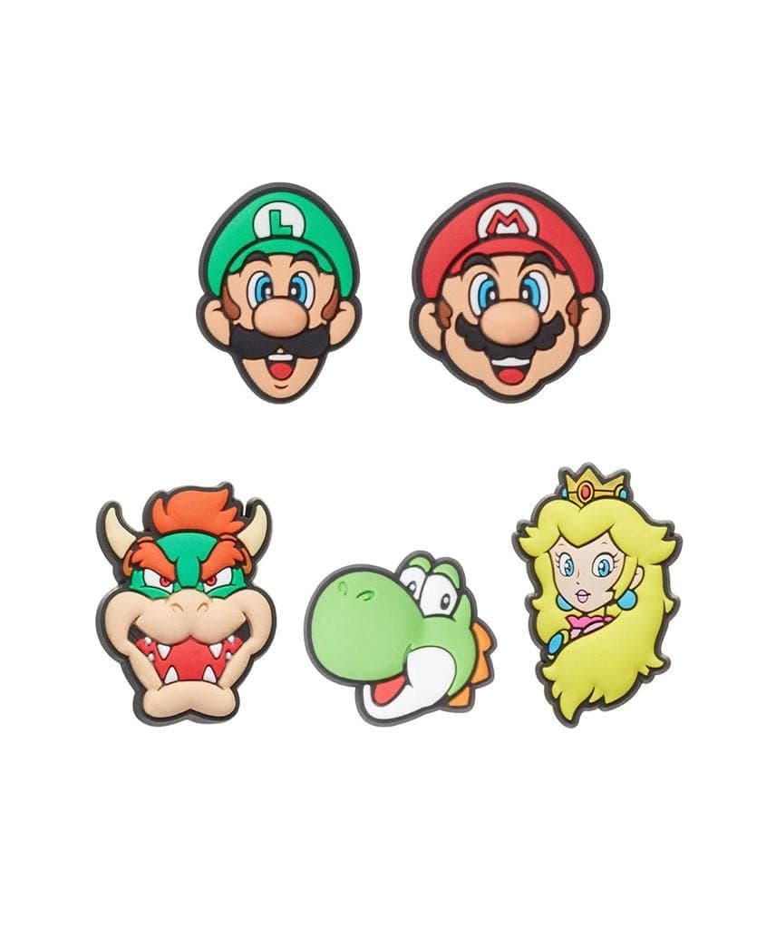 Pack Of 5 Super Mario Jibbitz Charm For Croc