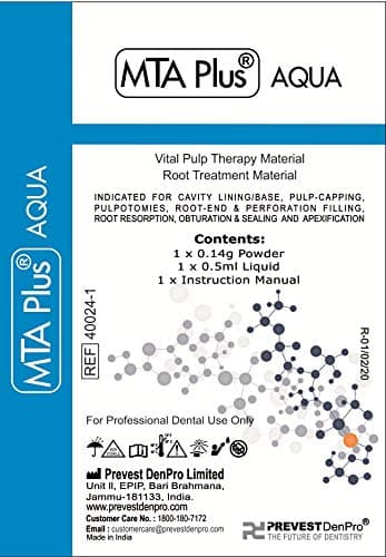 Prevest DenPro MTA Plus Aqua 0.14gm Powder and 0.5ml Liquid