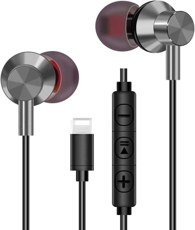 Earphones Wired in Ear Headphones Earbuds for iPhone 14/14 Pro Max /13/13 Pro Max/ 12/12 Mini 11 Pro/11 Pro Max Headphones
