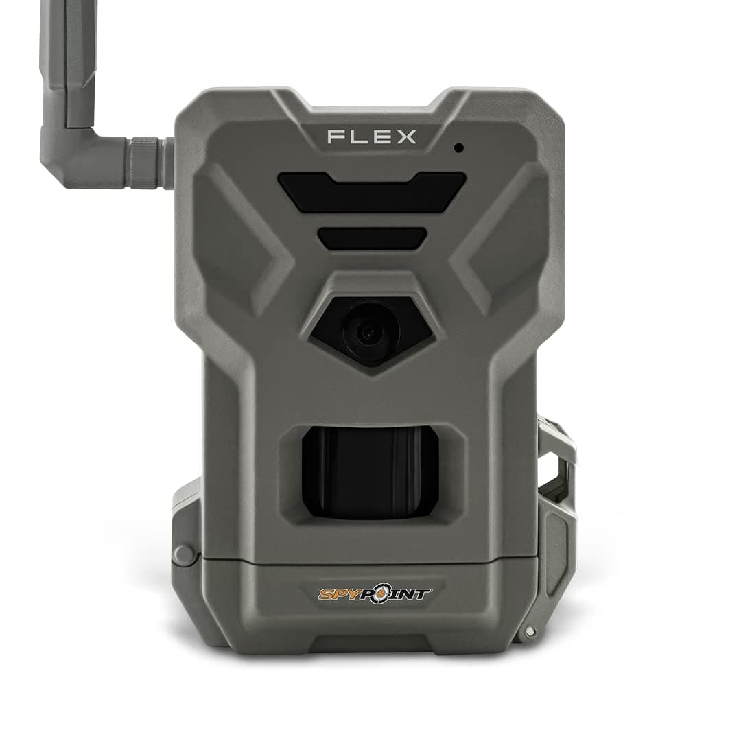 Flex Cellular Trail Camera - Dual-Sim LTE,1080p Videos, 33MP Photos,Night Vision 4 LED Infrared Flash, 100'Detection Range,0.3S Trigger Speed,GPS Enabled,Cell Cameras for Hunting-for USA only