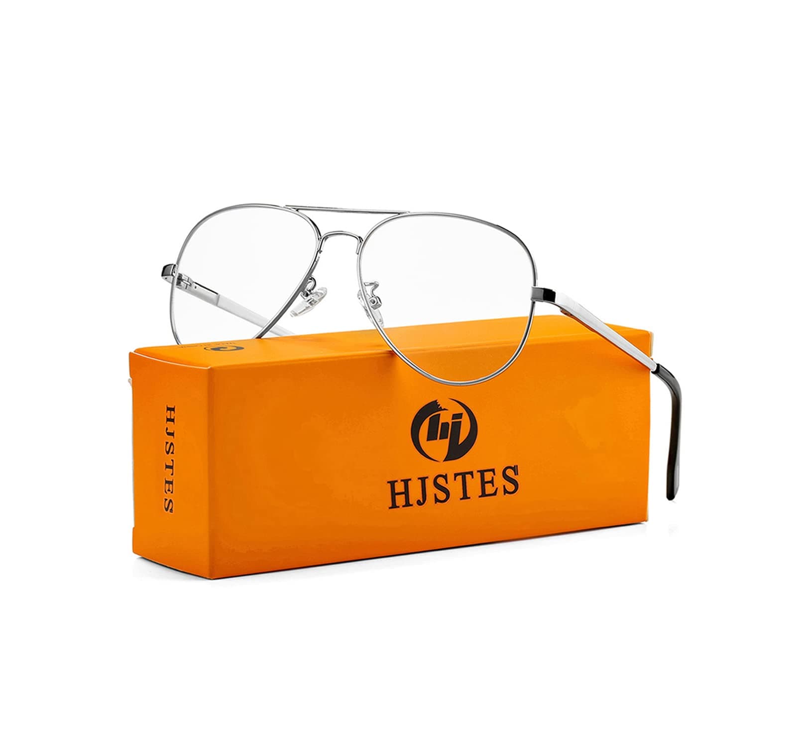 HJSTESPolarized Aviator Sunglasses for Women Men Classic Metal Shades Mirror Lens 100% UV Blocking, 58mm