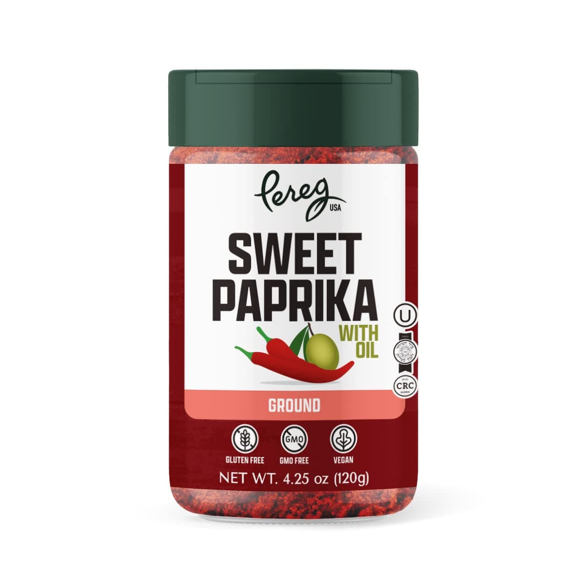 Pereg Hungarian Style Sweet Paprika with Oil (4.25 oz) - Paprika Spice Seasoning - Non-GMO, Gluten-Free - Bulk Spices & Seasoning – Non-Irradiated