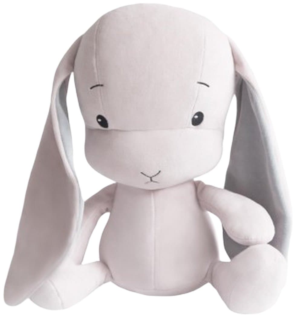 Effiki 5901832946243 Small Pink Bunny with Grey Ears, 20 cm