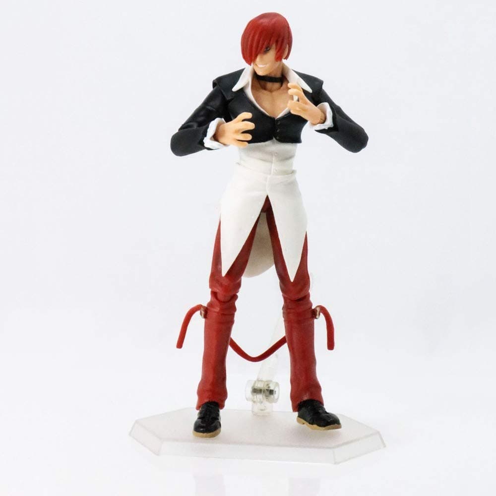 XRH Statue Model Tabletop Decoration POP King of Fighters Kusanagi Kyoko Vulcan Iori God PVC Box Exquisite Craft Gift 14cm Vinyl Doll Anime Movie Cartoon Toy