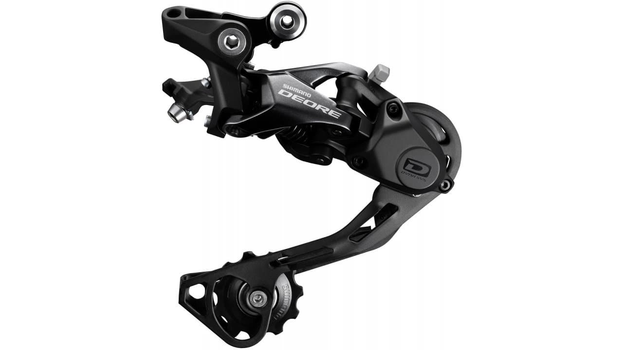 RD-M6000 Deore 10-Speed Shadow+ Design Rear derailleur, GS, Black