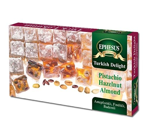 Turkish Delight with Pistachios, Hazelnuts & Almonds (400gr)