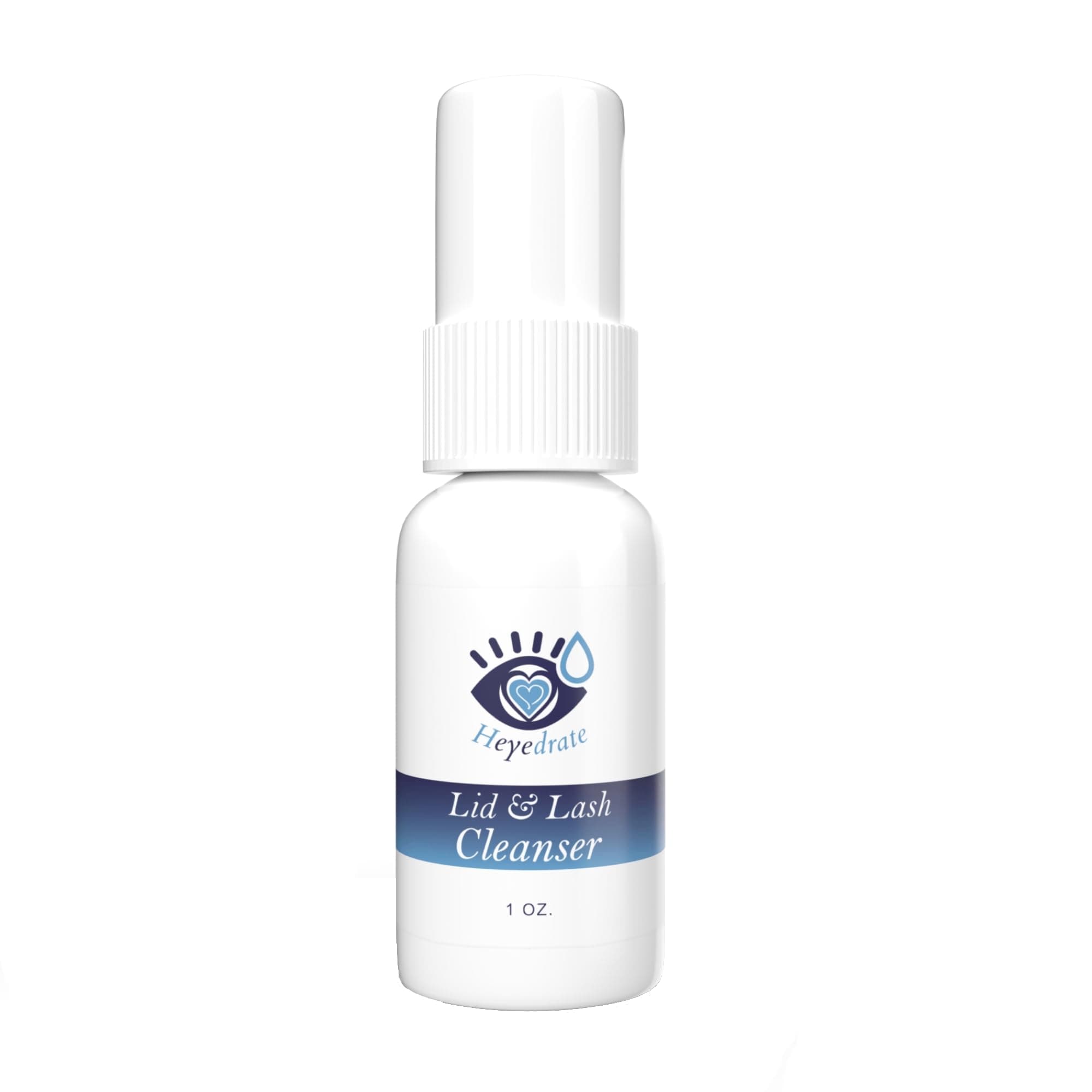 Heyedrate Lid & Lash Cleanser for Eye Irritation and Eyelid Relief | Gentle, Hypochlorous Acid Eyelid Cleansing Spray