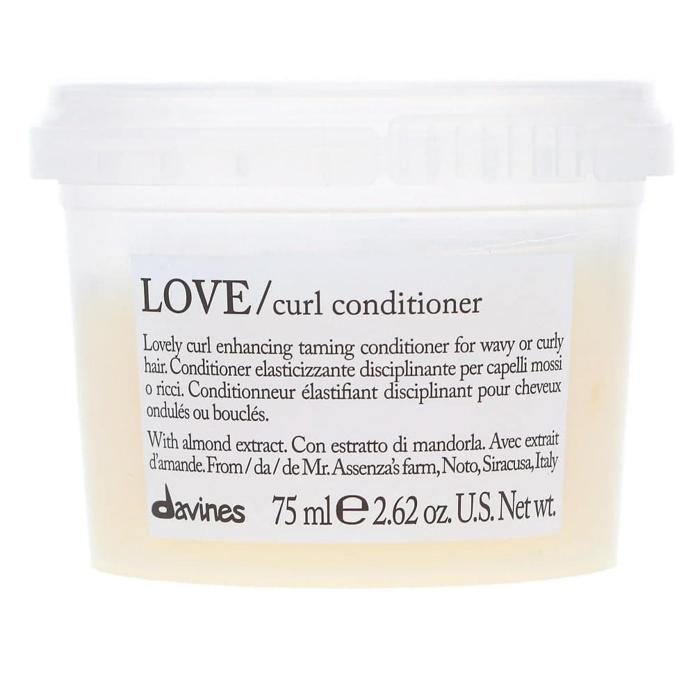 LOVE Curl Conditioner, Enhance and Control Curly and Wavy Hair, Weightless Volume and Softness