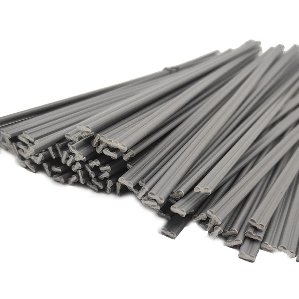 ACQUA 9.8 Inch Grey PVC (Polyvinyl chloride) Plastic Welding Rods for PVC plastic water tank,pvc pipe,PVC plastic doors and windows