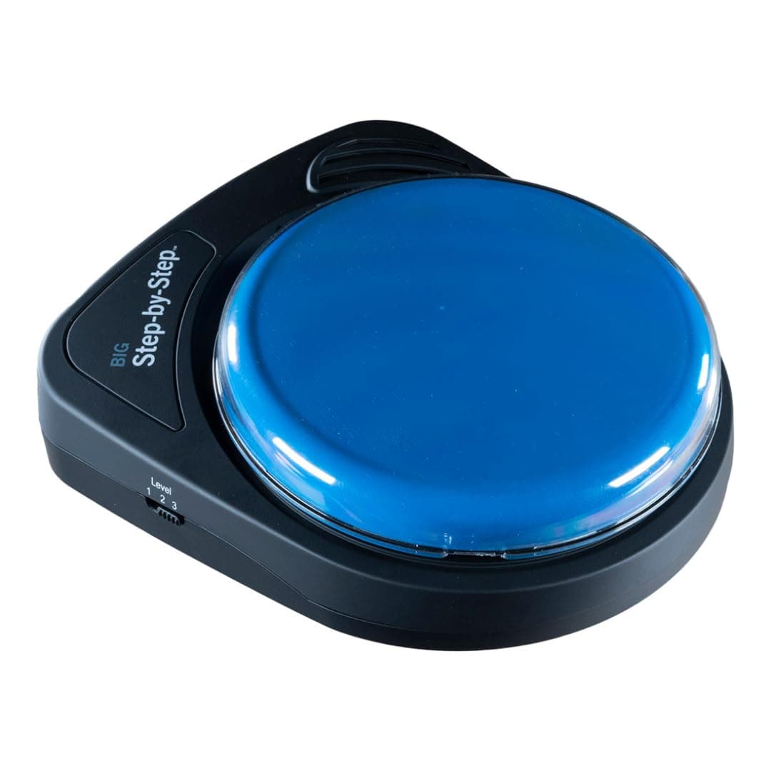 Ablenet BIG Step by Step with Levels Voice Recorder, 4-minute, 5-inch Display, USB Hardware Interface