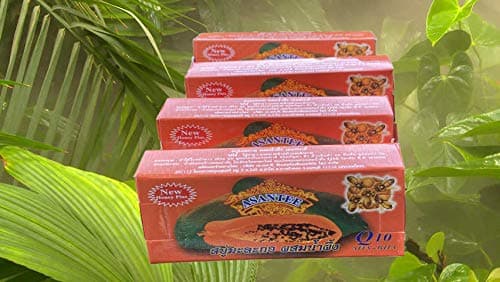 Thai Papaya Lightening Herbal Skin Soap 135 g (pack of 4