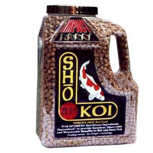 Total Koi Inc Sho Koi Impact Fish Food - Small 3.0 mm Floating Pellets, 2 lbs