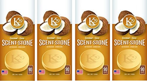 (K16005-4) K29 'Coconut' Stone Air Freshener, (Pack of 4)