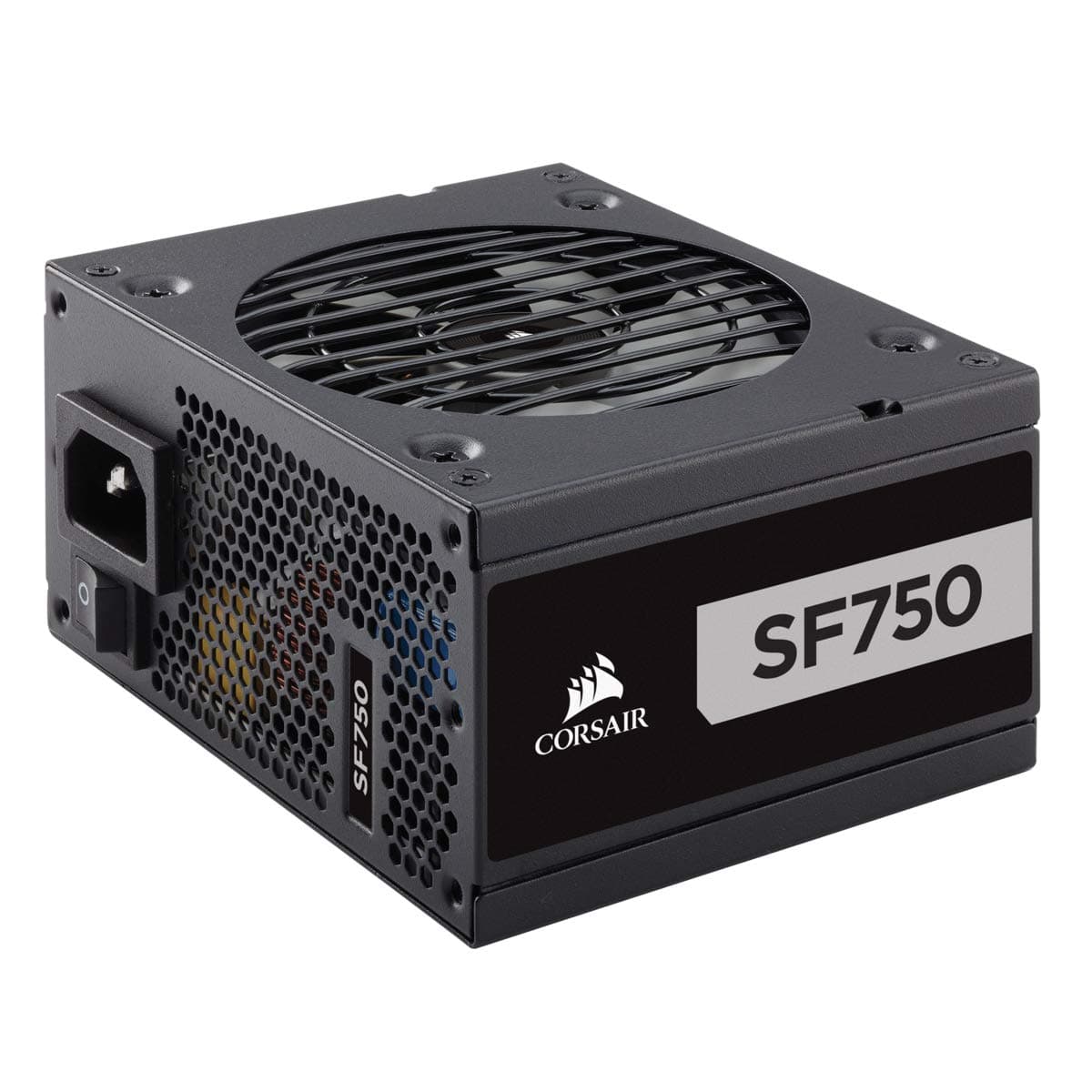 Corsair CP-9020186-EU, SF750, SF Series, 750 Watt, Modular Complete, 80 Plus Platinum Power Supply - Black (EU)