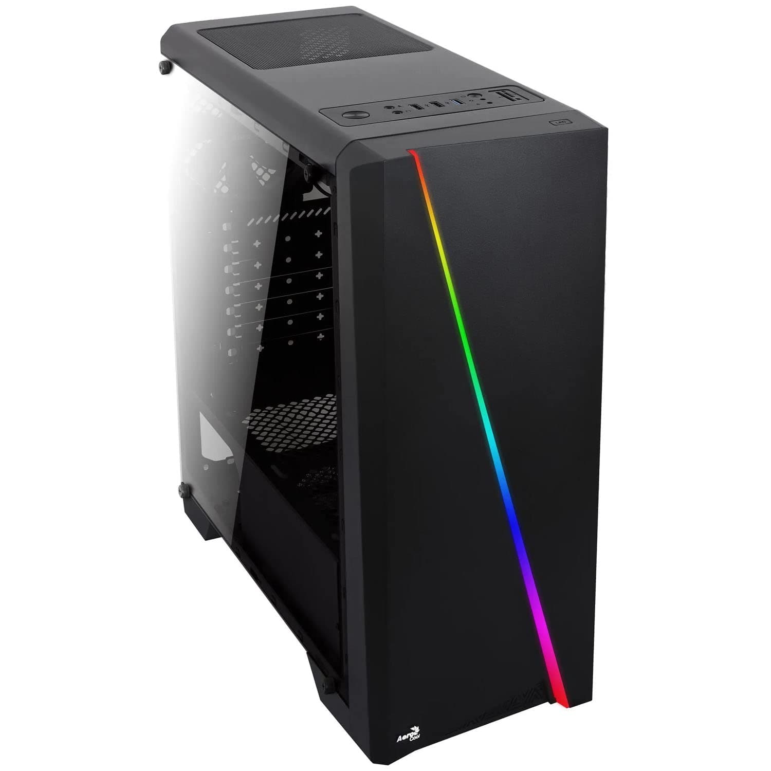 Cylon RGB Midi-Tower PC Case - Black ACCM-PV10012.11