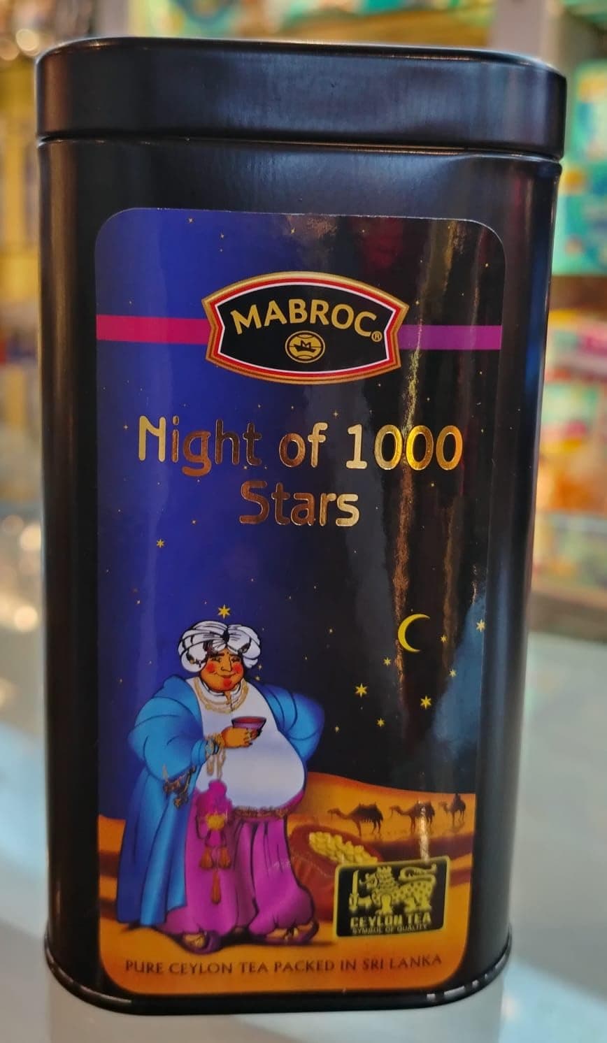 Nights of 1000 Stars 200g Mabroc Ceylon Tea - Loose Tea In Metal Caddy