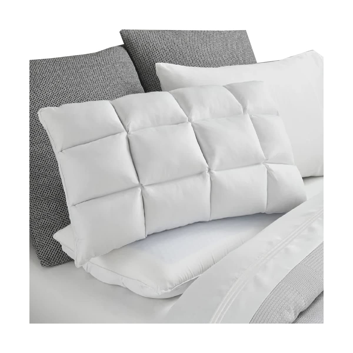 Cooling SoftCell Chill Memory Foam Pillow Featuring Reversible & Adjustable Comfort, Queen (PCFRIOP603)